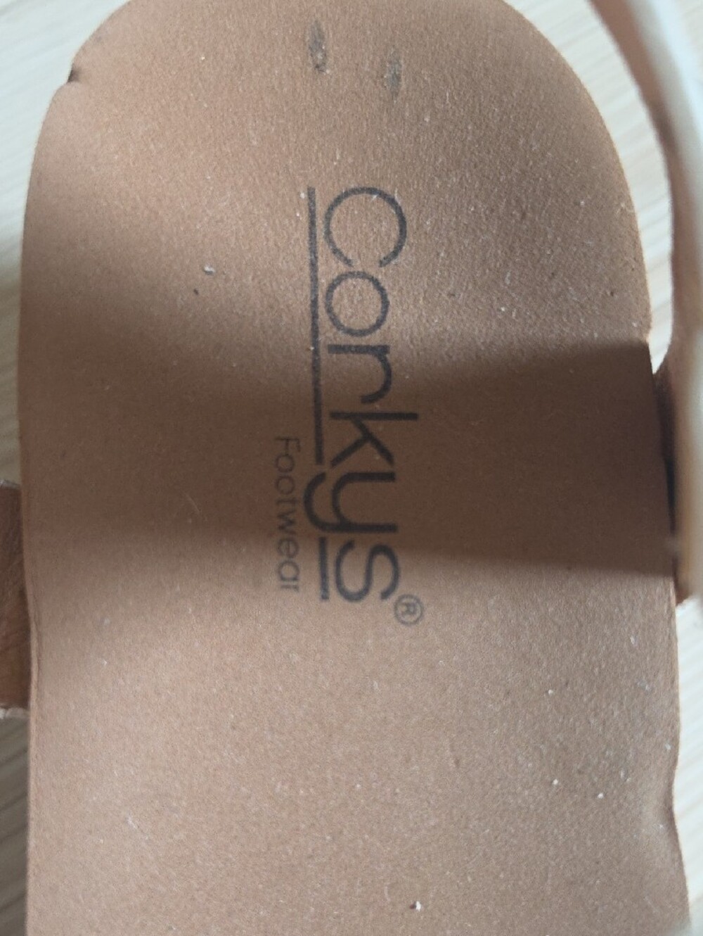 Corkys White Studded Cork Wedge Sandals - Picture 15 of 16
